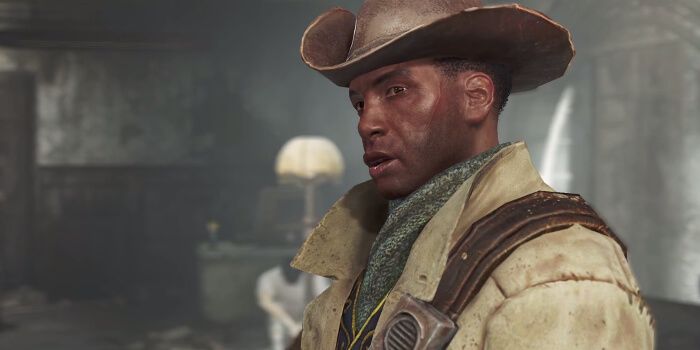 Fallout 4 Preston Garvey Gameplay E3 footage