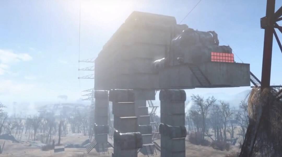 Fallout 4 Star Wars At-At