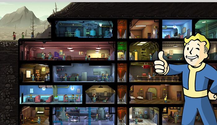 Fallout Shelter Side View Candy Crush Saga (1)