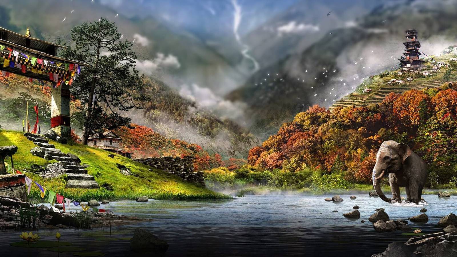 Far Cry 4 Kyrat artwork