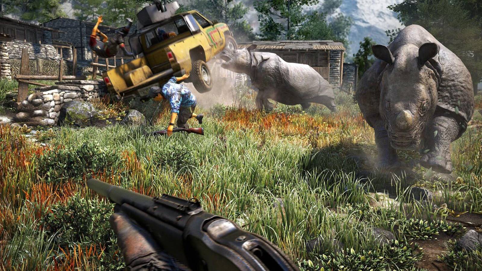 Far Cry 4 Rhinos