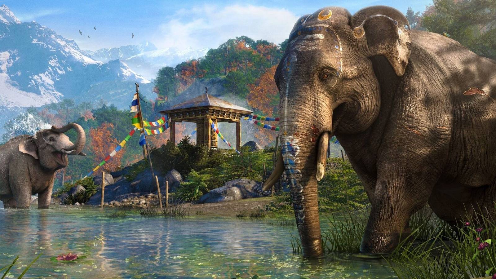 Far Cry 4 elephant