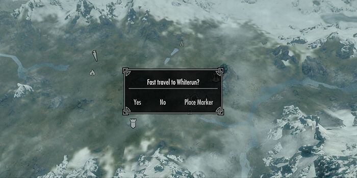 skyrim fast travel or not
