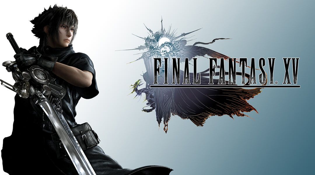 Final Fantasy 15 Character and Logo