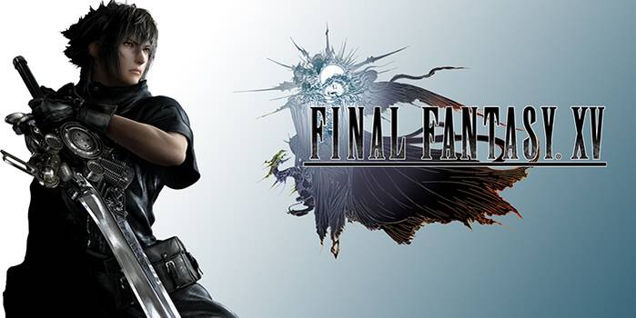 Final Fantasy 15 Character and Sword