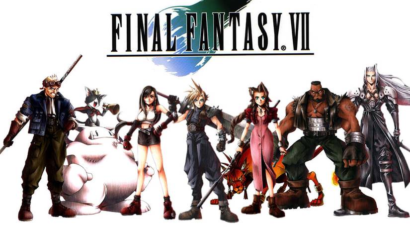 Final Fantasy 7 Releases for Android Phones Today - Final Fantasy 7 cast