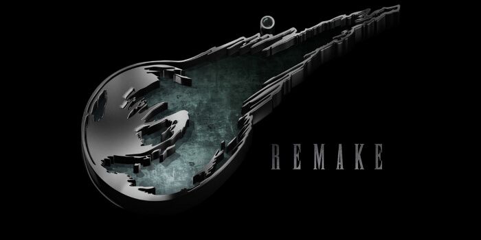 Final Fantasy 7 Remake Official Logo PS4