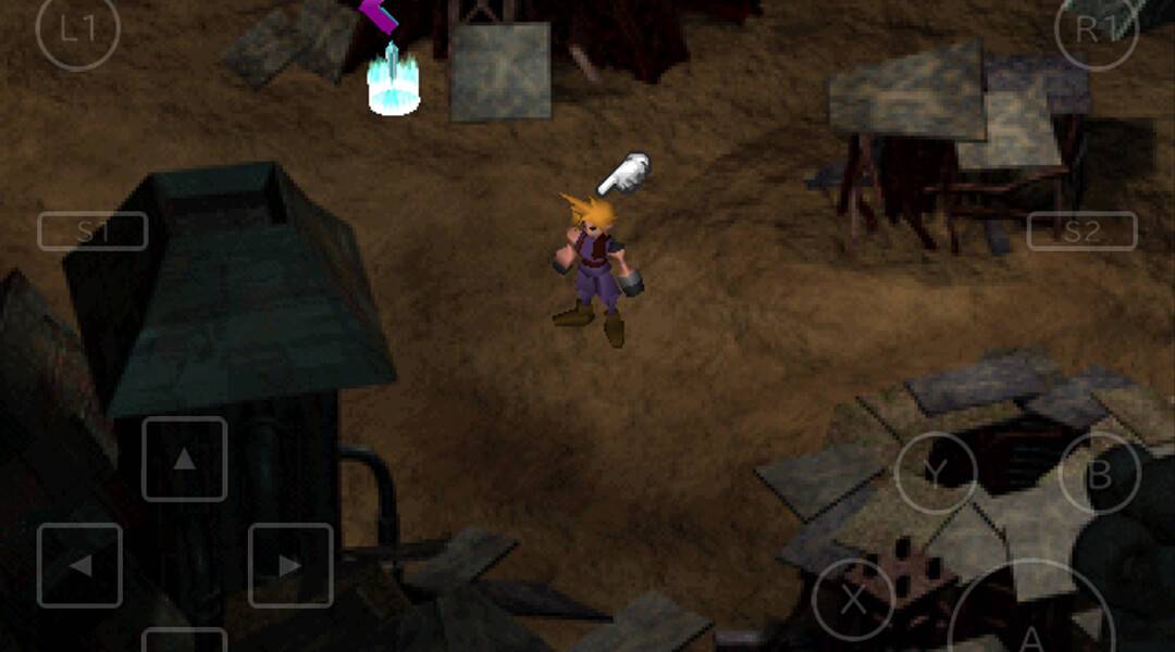 Final Fantasy 7 iOS Touch Controls