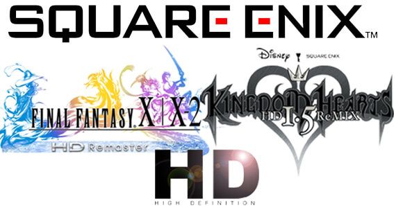 Final Fantasy X X2 Kingdom Hearts HD Square Enix PS3 Vita