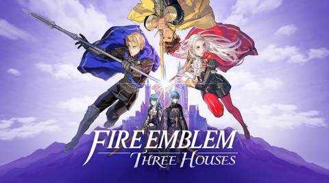 fire emblem three houses key art