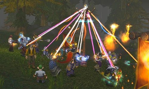 World of Warcraft Firepole Dancing