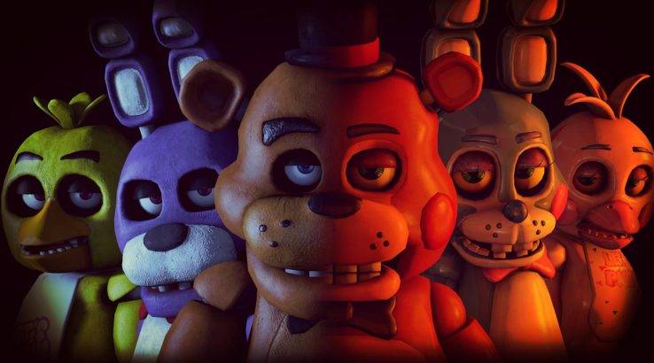 five nights at freddy's animatronics