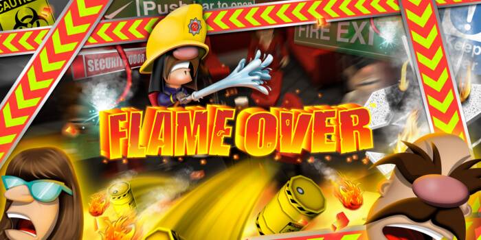 Flame Over Review Logo