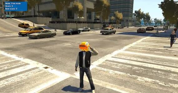 Flappy Bird Mod Grand Theft Auto 4