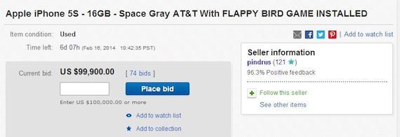 Flappy Bird Phones On Sale