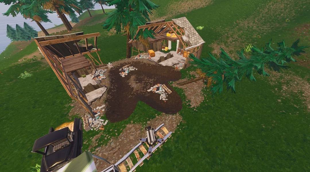 fortnite fortbyte 23 location map monstrous footprint