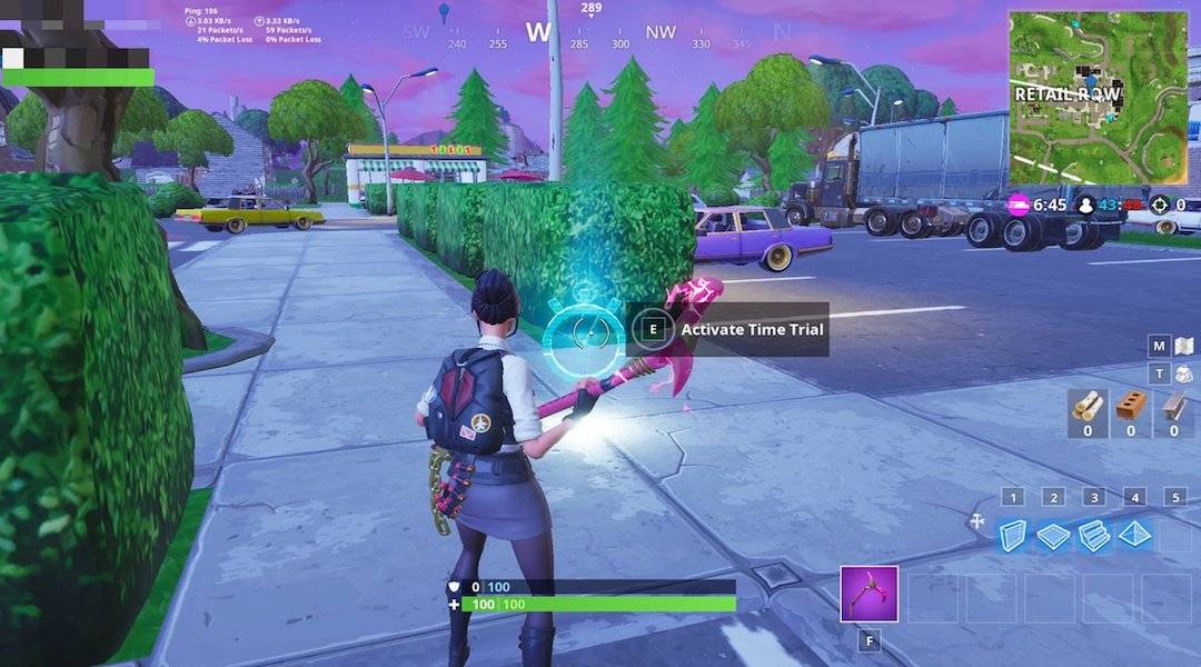 Fortnite Timed Trial challenge how to complete