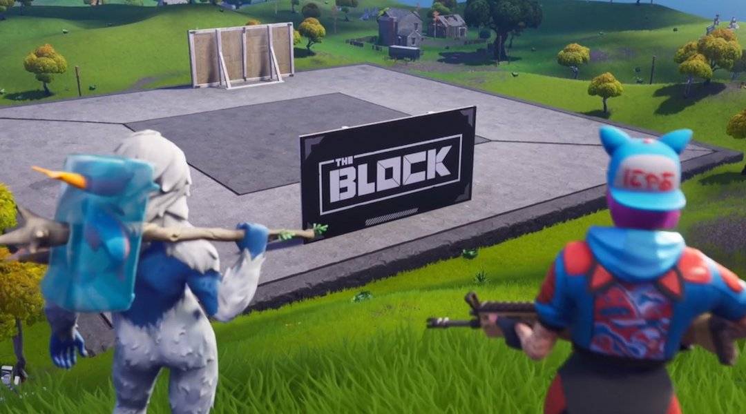 Fortnite map The Block fan creations
