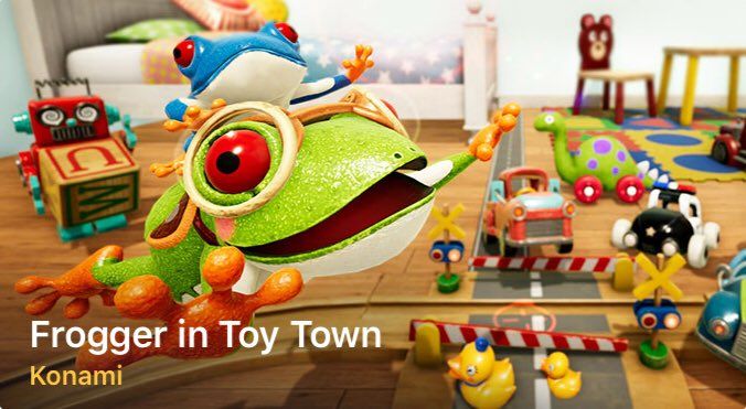Frogger in Toy Town Apple Arcade confirmed game