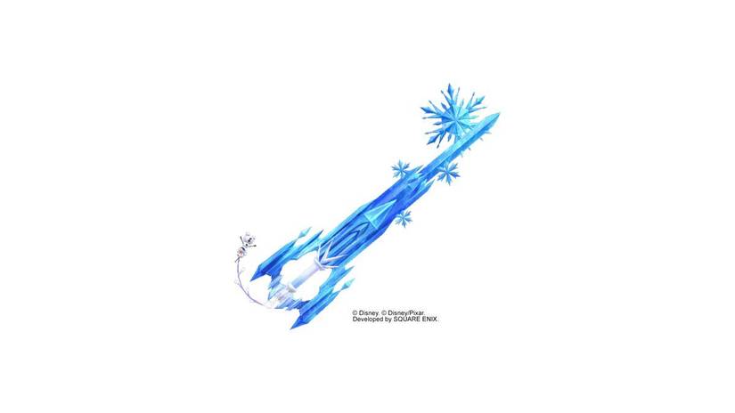 kingdom hearts 3 frozen keyblade