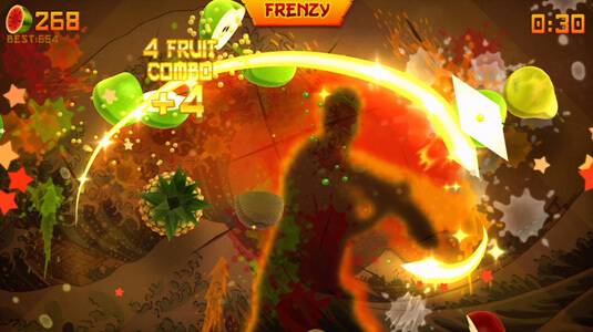 Fruit Ninja Kinect Review 1