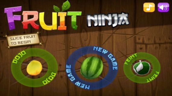 Fruit Ninja Xbox 360 Kinect