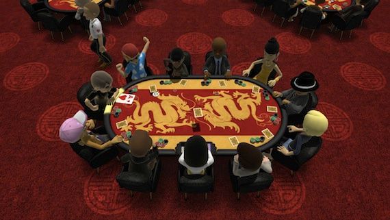 Full House Poker - Table Overhead