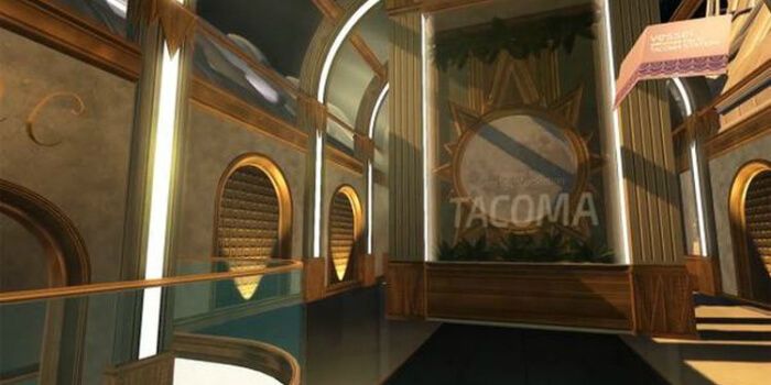 Fullbrights Tacoma channels BioShock and Portal -- Tacoma greetings