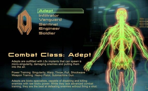 Future Mass Effect MMO Class