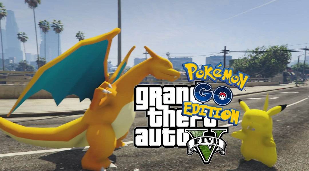 GTA 5 Pokemon GO mod