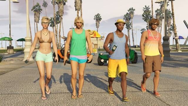 GTA Online Beach Bum Screens - New Clothing