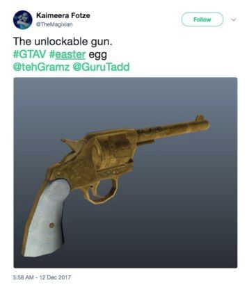 GTA Online Red Dead Redemption 2 gun unlock