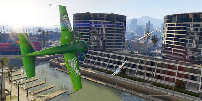 GTA Online Sprunk Air Race