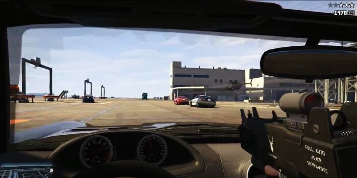 GTA V's first-person mode