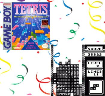 Game Boy 25 Birthday Tetris