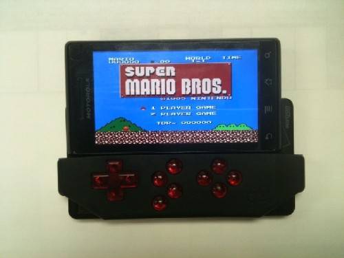Game Gripper On Motorola DROID