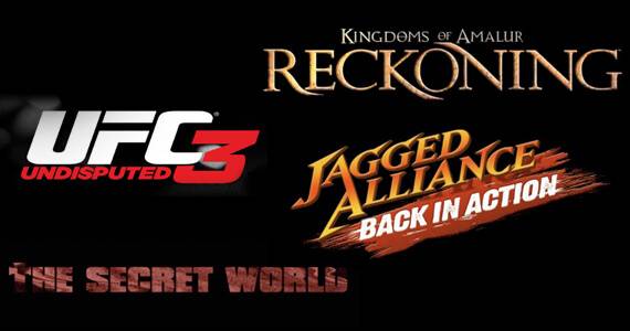 Game Trailer Jagged Alliance Kingdoms of Amalur UFC 3 The Secret World
