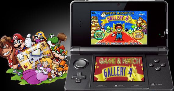 Game and Watch Gallery 4 3DS Virtual Console