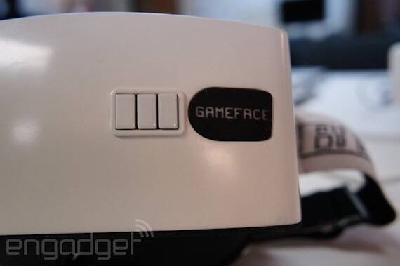 GameFace VR Headset Closeup