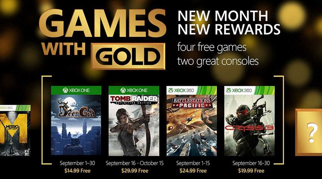 September Games with Gold