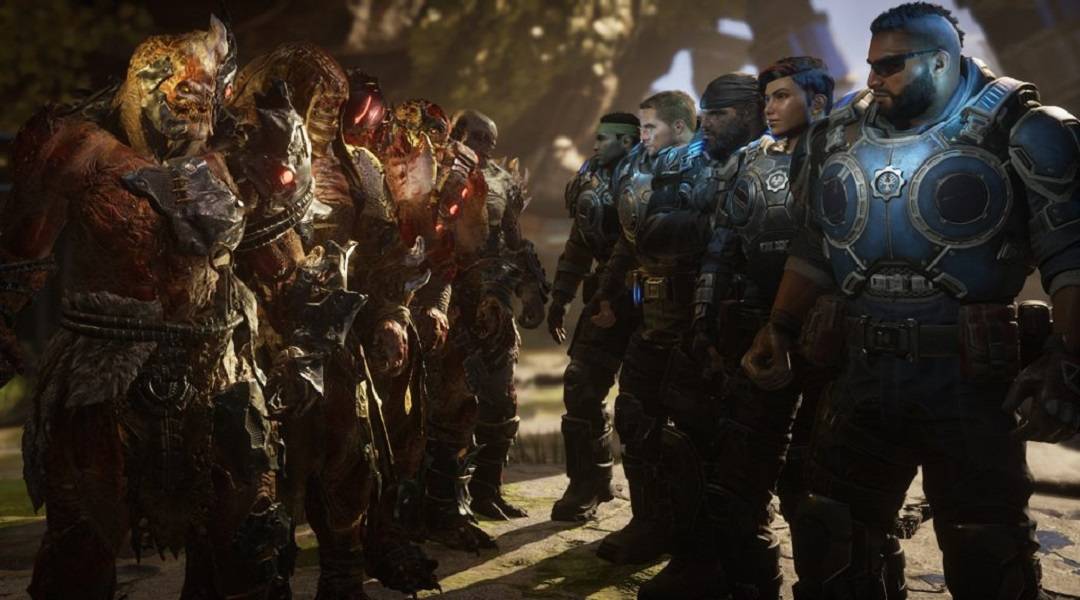 Gears 5 Arcade characters