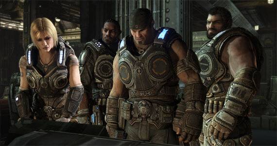 Gears of War 3 Trailer Premier During NBA Finals Champions League Final Match