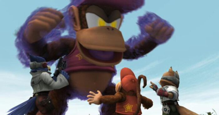 Giant Diddy Kong Super Smash Brawl