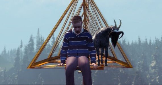 Goat Simulator - crane