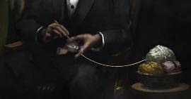 Sony Knitting Sackboy Closeup