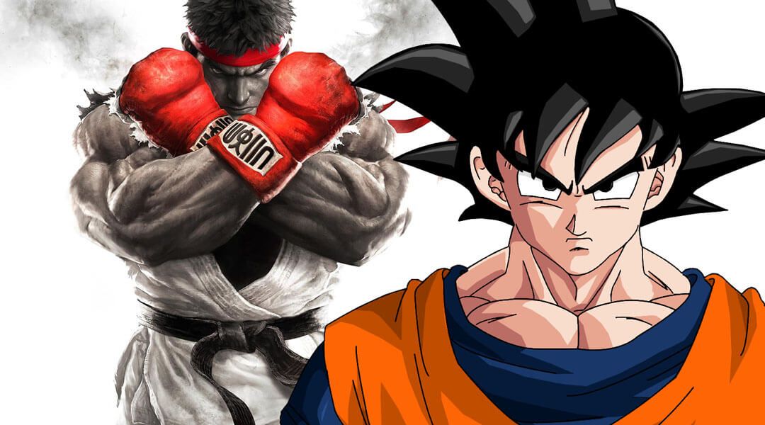 Goku Versus Street Fighter 2 Video