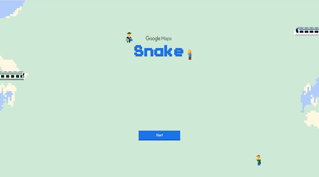 Google Maps Snake Game Added for April Fools
