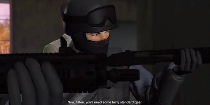 Grand Theft Auto 5 Cops Interrupt Cutscene