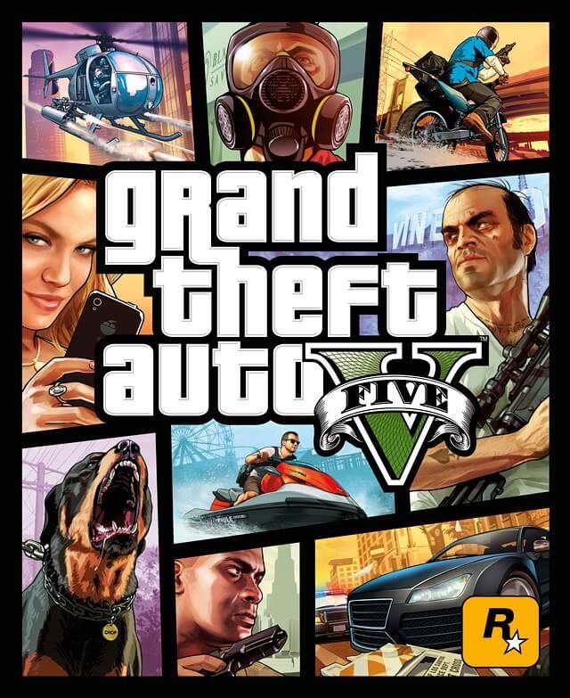 Grand Theft Auto 5 Cover Art