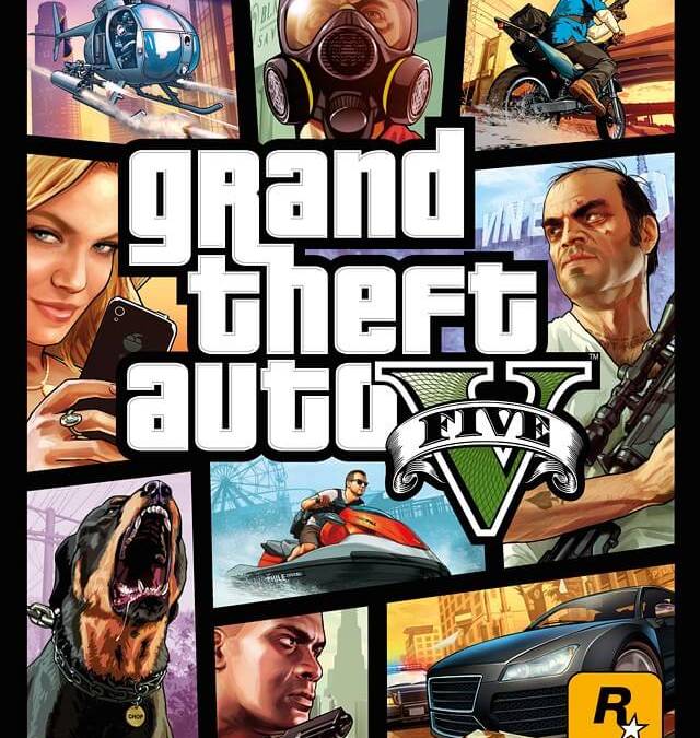 Grand Theft Auto 5 Cover Art